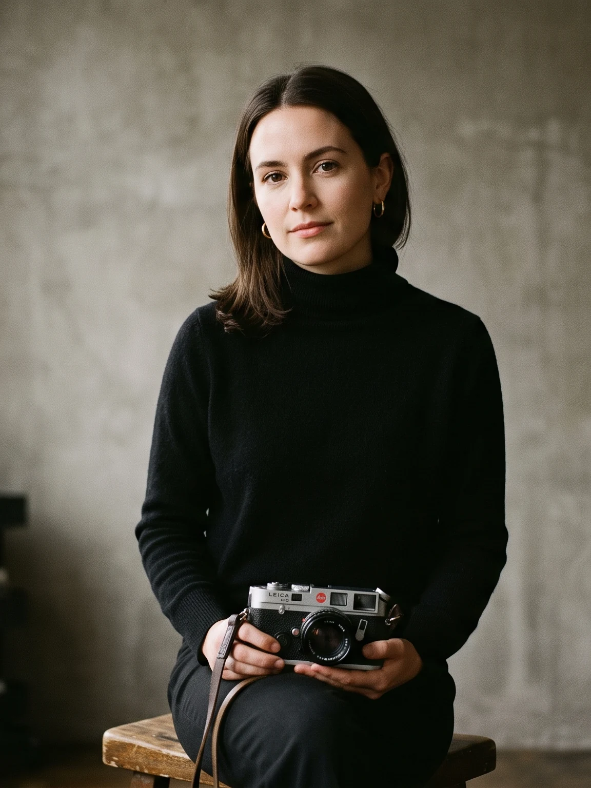 Nora Hale, portret u studiju